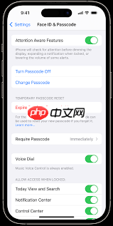 iOS17忘记新锁屏密码怎么办