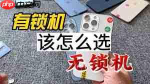 苹果有锁和无锁的区别是什么