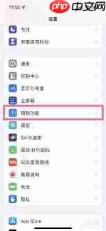 苹果12如何启用单手模式
