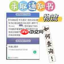 怎么查询录取通知书的物流动态