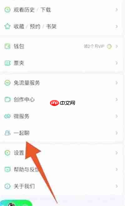 爱奇艺一起看功能在哪里