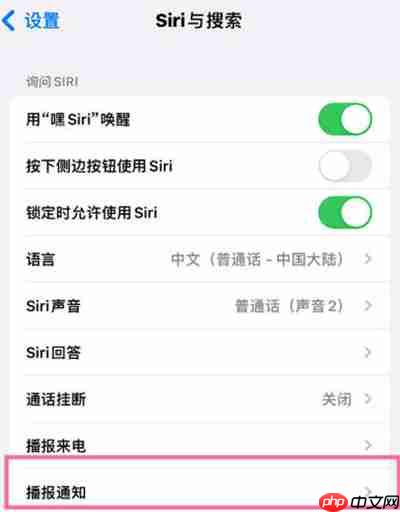ios播报短信在哪里关闭