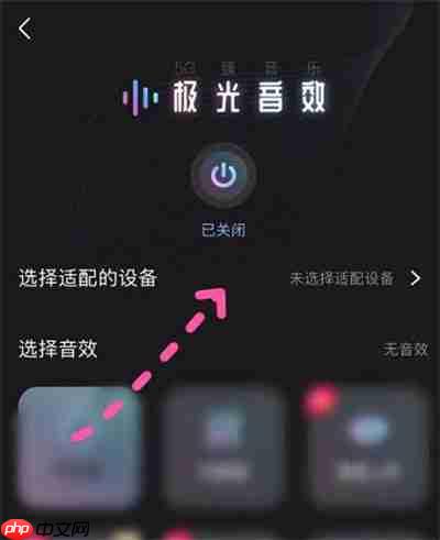 咪咕音乐怎么开启极光模式