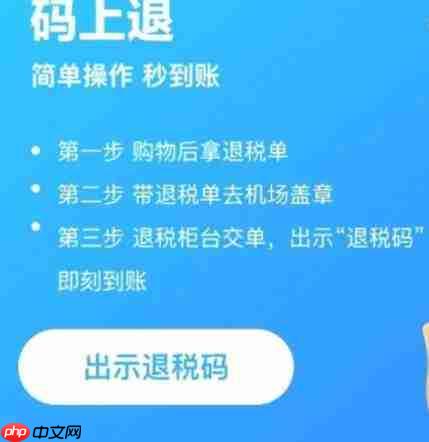 支付宝怎么退税