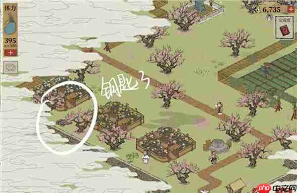 江南百景图桃花坞宝箱钥匙位置攻略