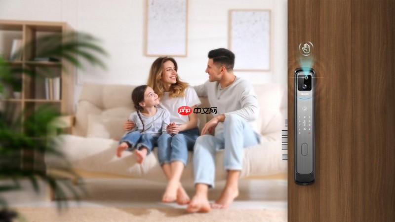 家庭智能门锁哪个品牌好？飞利浦智能锁小蓝盾系列实力圈粉