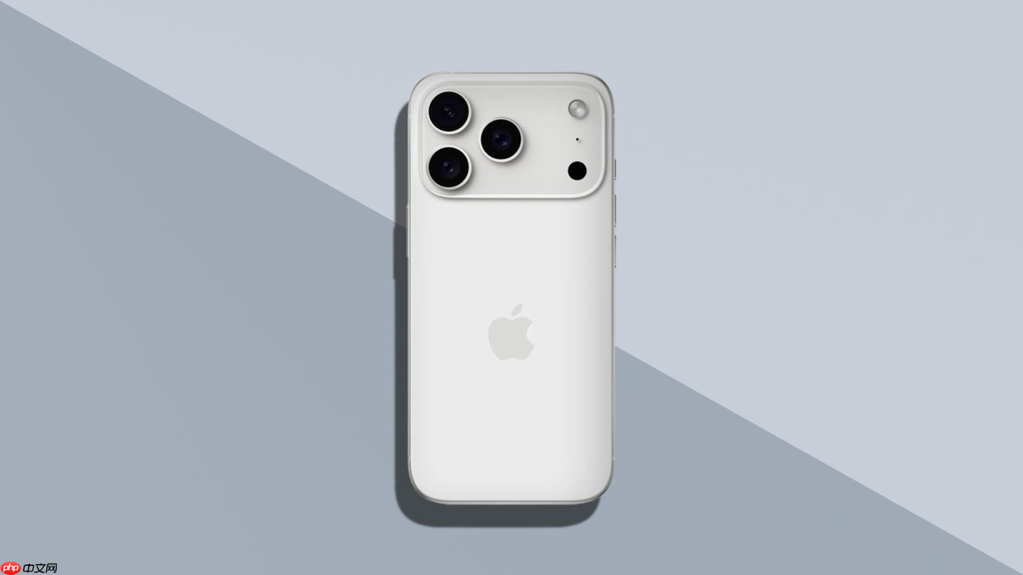 传iphone 17 pro后置苹果logo将移至底部，或导致magsafe配件重新设计