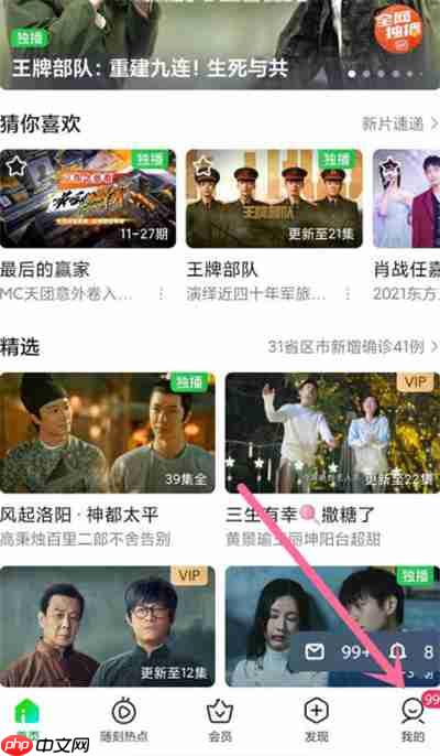 爱奇艺怎么查看自己的积分