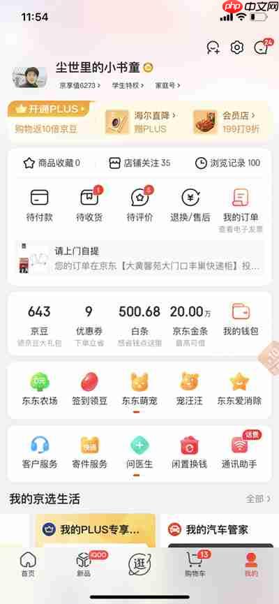 京东怎么查看2021年年度账单