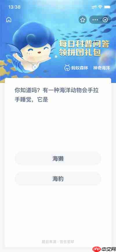 神奇海洋9.26问题答案详细解析2022