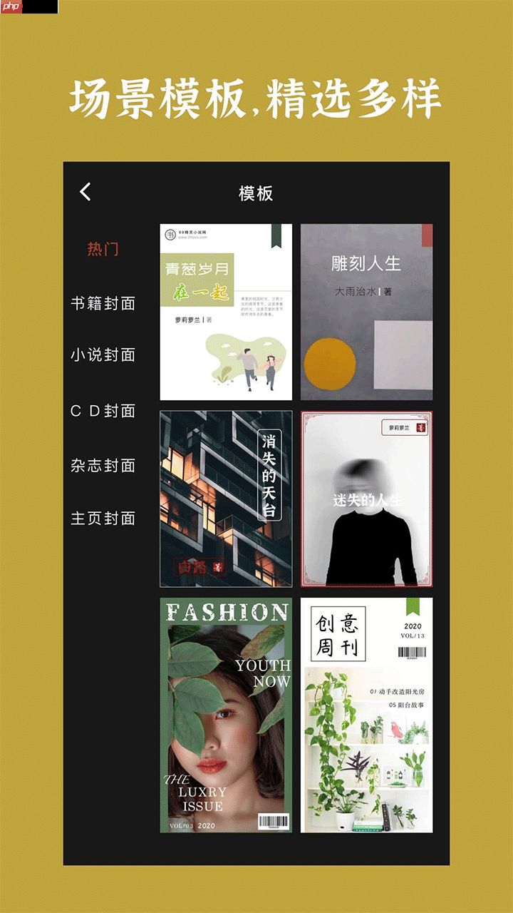 海报封面设计app排行榜前十名