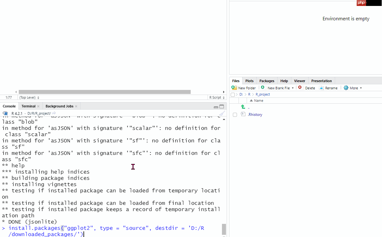 2022 最新 R 语言 与 RStudio 安装配置教程