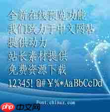 仿宋GB2312字体样式是怎样的