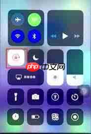 iOS12中如何开启屏幕旋转