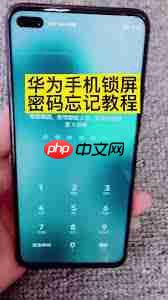 华为紧急拨号怎么解除密码锁屏