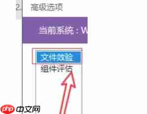 优启通怎么进行文件校验?-优启通进行文件校验的方法