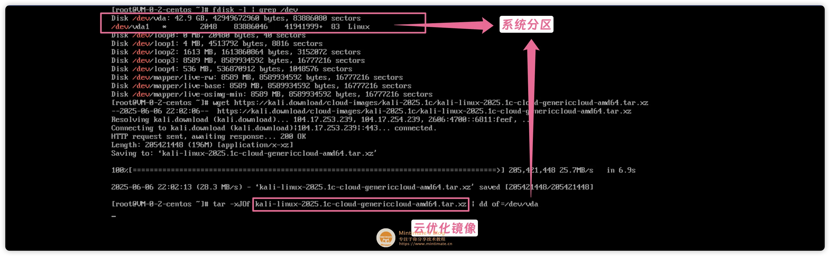 云服務器 Linux 手動 DD 安裝第三方 Linux 發行版:原理與實戰 云服務器 Linux 手動 DD 安裝第三方 Linux 發行版:原理與實戰