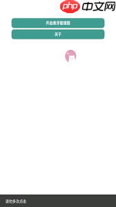 小猿搜题能否开启悬浮窗 - php中文网