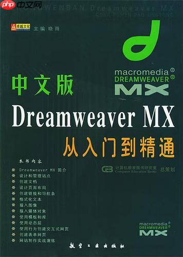 Dreamweaver插入超链接和设置链接样式
