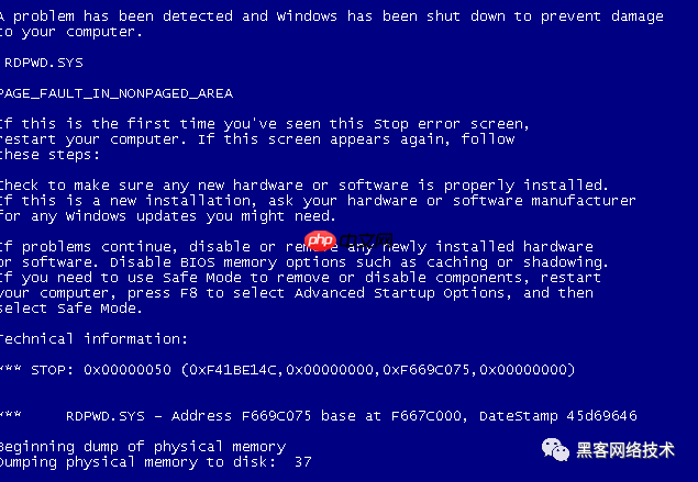 如何才能，通过一个指令就可以让对方电脑蓝屏