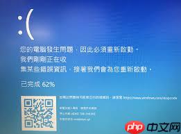 电脑屏幕为什么会变蓝