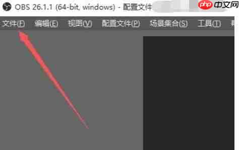 OBSStudio怎么启用录制文件时自动封装至MP4格式-OBSStudio启用录制文件时自动封装至MP4格式的方法