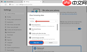 edge如何清理缓存