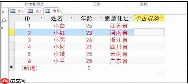 access2013怎么更改字体？access2013更改字体的操作步骤