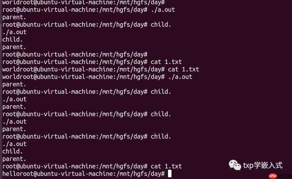 Linux系统进程编程(二)