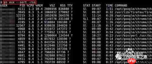 linux查看内存使用情况的N种方法