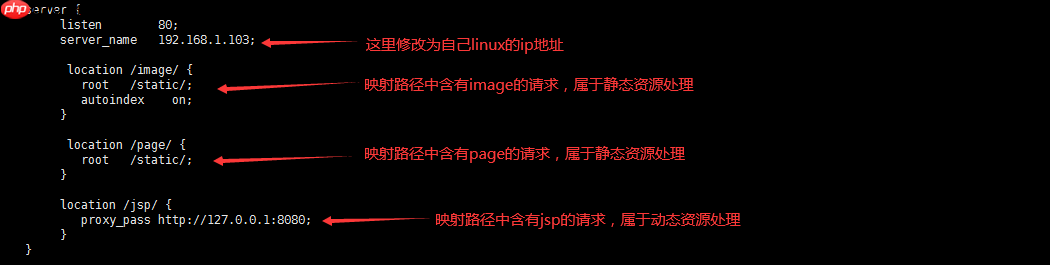 使用nginx实现动静分离「建议收藏」