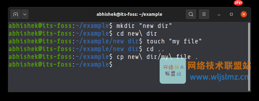 如何在 Linux 中使用空格处理文件名？