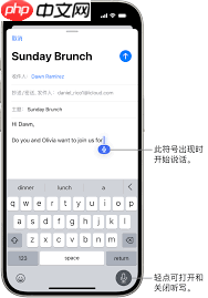 iPhone如何开启未知命令的旁白声音