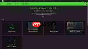 雷蛇云驱动下载教程