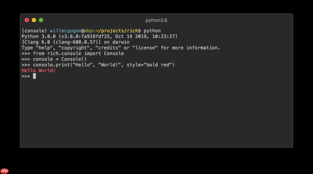 专属Python开发者的完美终端工具