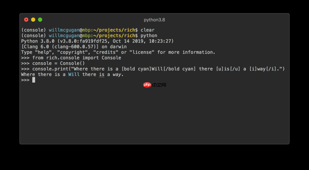 专属Python开发者的完美终端工具