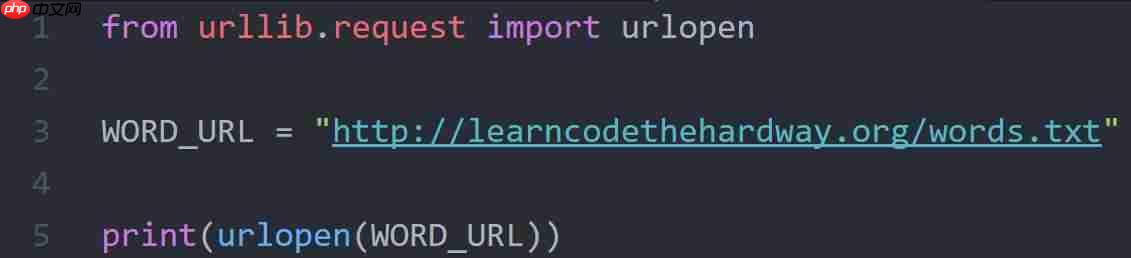 python urlopen()「建议收藏」