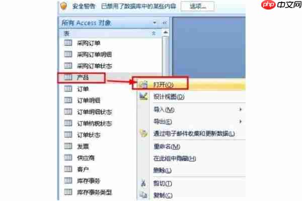 access2013怎么生成透视表？access2013生成透视表的方法