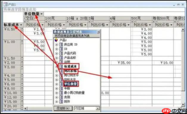 access2013怎么生成透视表？access2013生成透视表的方法