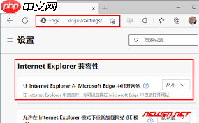 edge浏览器如何转换成IE模式
