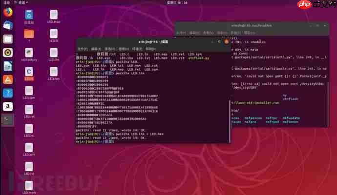 在Linux下烧录51单片机