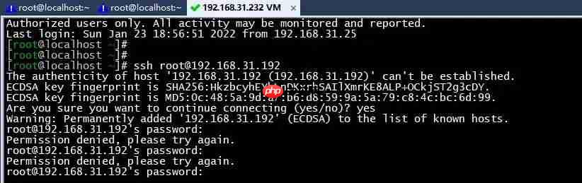 CentOS Stream 9通过配置sshd_config中AllowUsers实现SSH访问控制