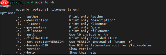Linux-kmod 内核模块管理工具使用