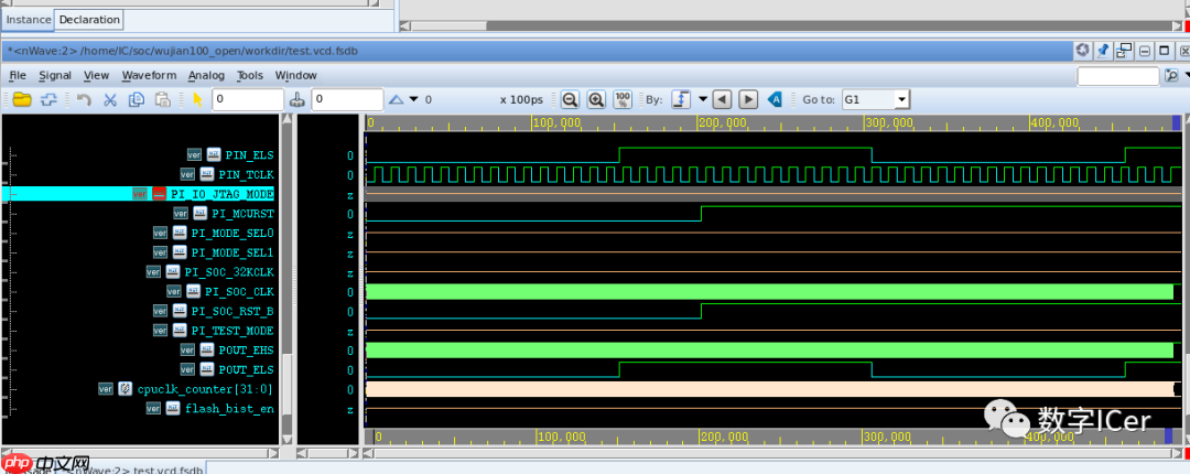 平头哥开源项目wujian100_open | 基于VCS+Verdi的仿真