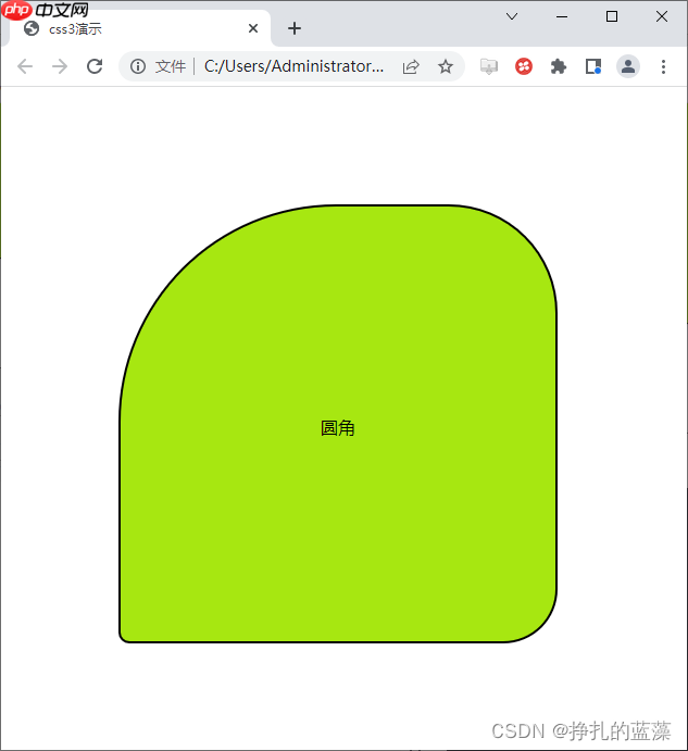CSS3文本居中显示、圆形圆角绘制、立体阴影效果设置实例演示