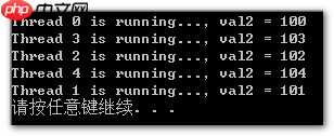 一个简单的 Windows 下多线程创建 Demo