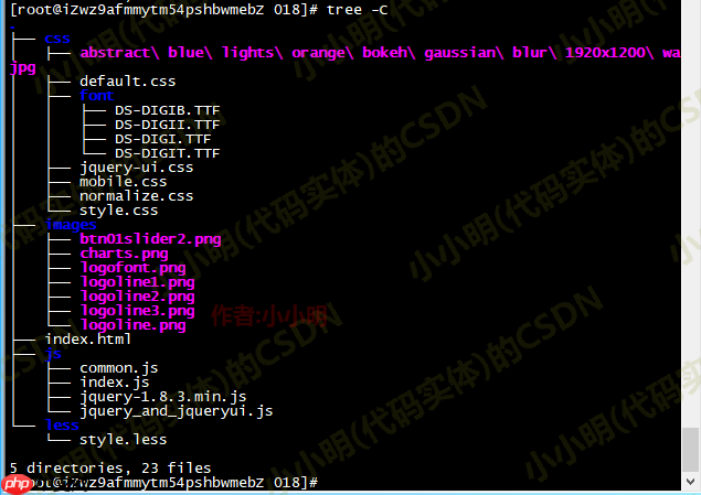 安利一款Python开发的仿Linux树形显示目录tree命令「建议收藏」