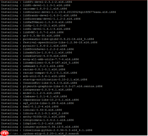 LINUX centos 安装图形界面