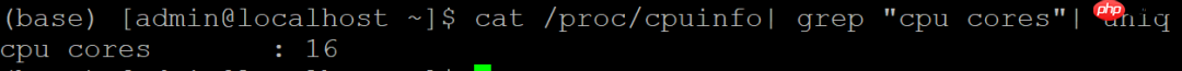 Linux查看物理CPU个数、核数、逻辑CPU个数，以及内存