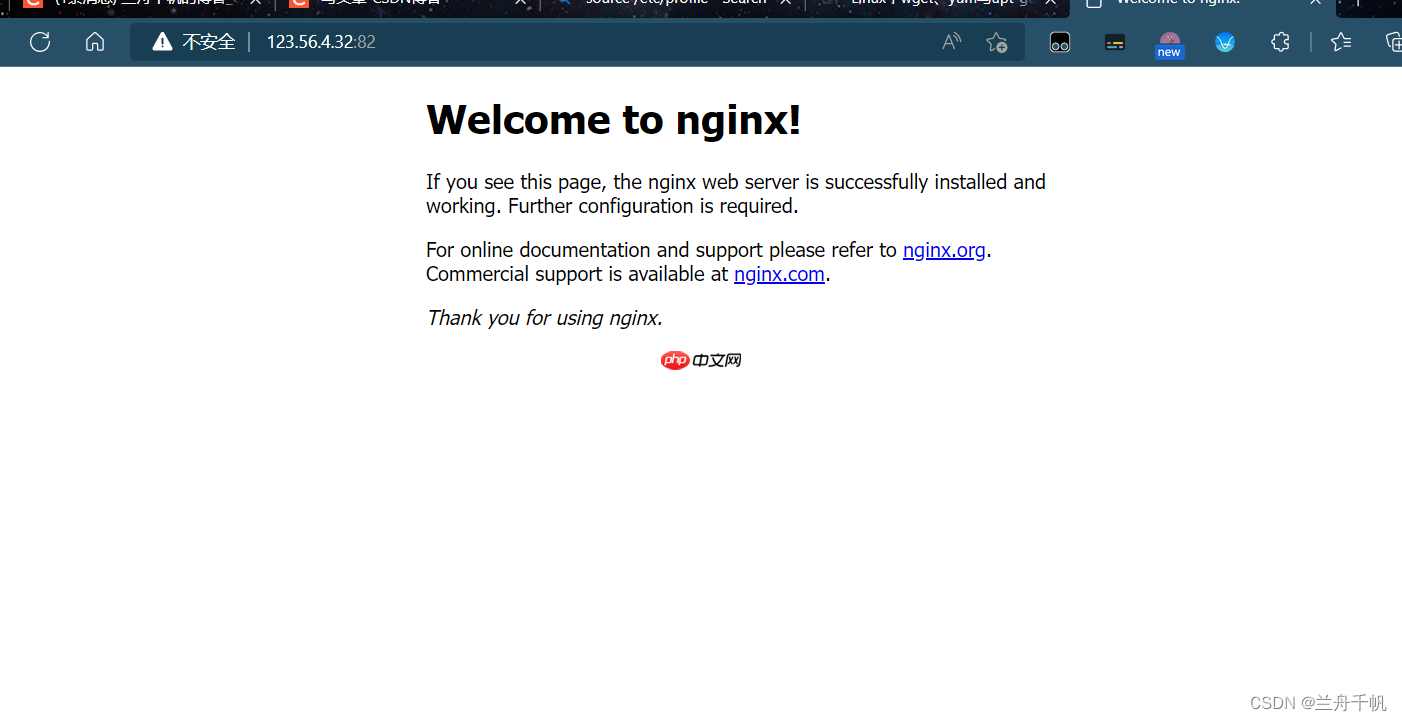 nginx的安装与配置启动(linux)